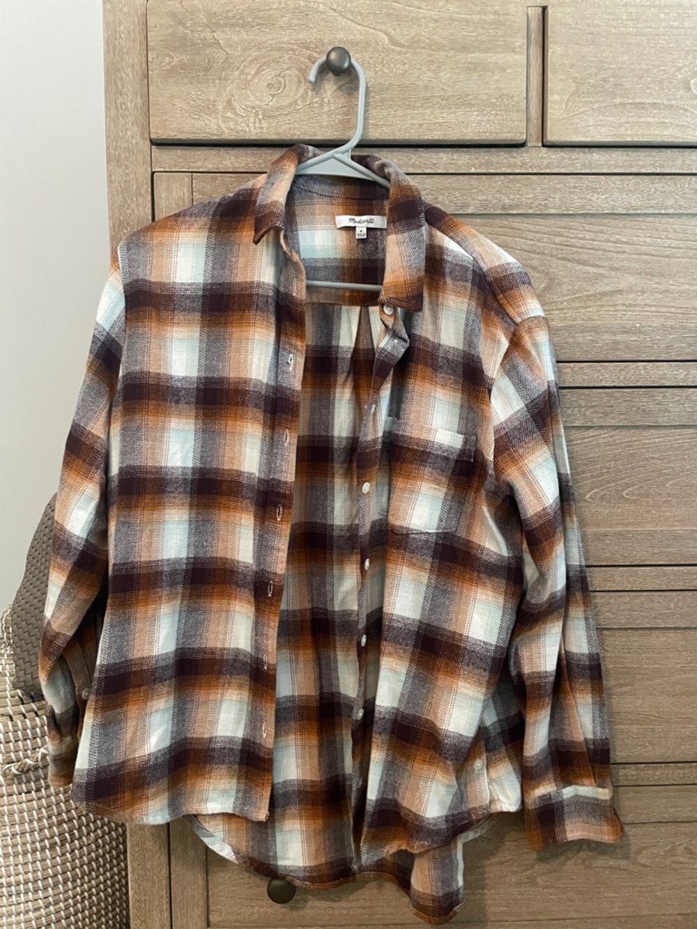 Madewell flannel button up